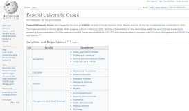 
							         Federal University, Gusau - Wikipedia								  
							    