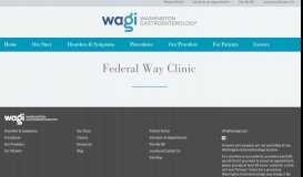 
							         Federal Way Clinic | Washington Gastroenterology								  
							    