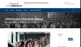 
							         Federated Identity Management for Research Collaborations ... - FIM4R								  
							    