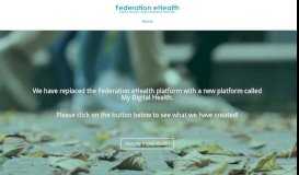 
							         Federation eHealth Platform: An e-mental health site for consumers ...								  
							    