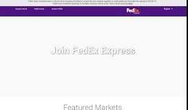 
							         FedEx Express - FedEx Careers								  
							    
