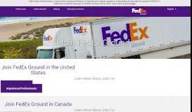
							         FedEx Ground - FedEx Careers								  
							    