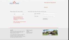 
							         FedNat Payment Portal								  
							    