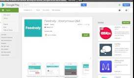 
							         Feednoly - Anonymous Q&A - Apps on Google Play								  
							    