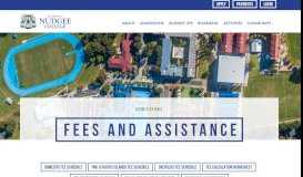 
							         Fees and Assistance » Nudgee College								  
							    
