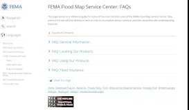 
							         FEMA Flood Map Service Center | FAQs - FEMA.gov								  
							    