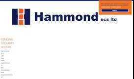 
							         Fencing Security Works - Hammond ECS								  
							    