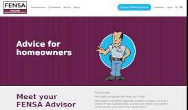 
							         FENSA website for advice								  
							    