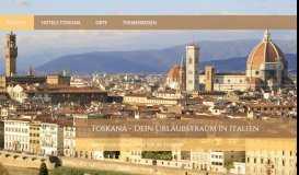 
							         Ferien in Florenz, Siena und der Toskana - Hotels und Ausflugstipps ...								  
							    
