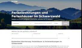 
							         Ferienwohnungen & Ferienhäuser im Schwarzwald ab 30 ...								  
							    
