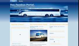 
							         Fernbus Portal - Bus- und Fernbusverbindungen für Deutschland ...								  
							    