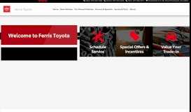 
							         Ferris Toyota: New and used car dealership located in New ...								  
							    