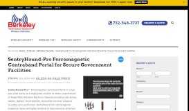 
							         Ferromagnetic Contraband portal for secure government facilities ...								  
							    