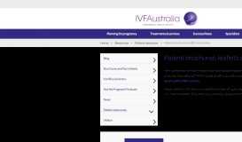 
							         Fertility Information Booklets | IVF Australia								  
							    