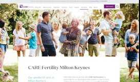 
							         Fertility & IVF Clinic Milton Keynes | IVF & IUI Treatment - CARE Fertility								  
							    