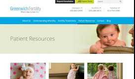 
							         Fertility Resources in CT | Greenwich Fertility								  
							    