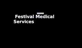 
							         Festival Medical Services | Event medical services								  
							    