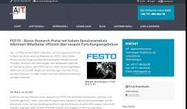 
							         FESTO - Bionic Research-Portal mit hohem Benutzererlebnis ...								  
							    