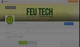 
							         FEU Institute of Technology (FEU Tech): Tuition & Application ...								  
							    