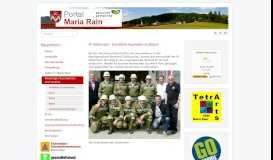 
							         FF Göltschach - Schnellste Feuerwehr im Bezirk - Maria Rain Portal								  
							    