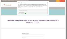 
							         FFC Portal Login / Signup - Families for children adoption agency in ...								  
							    