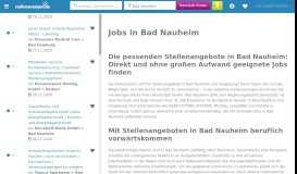 
							         Öffentlicher Dienst Jobs in Bad Nauheim | stellenanzeigen.de								  
							    