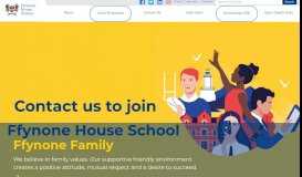 
							         Ffynone House School: Home								  
							    