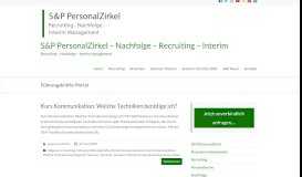 
							         Führungskräfte-Portal - S&P PersonalZirkel – Nachfolge – Recruiting ...								  
							    