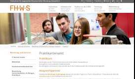 
							         FHWS :: Studentenportal :: Hochschulservice Studium :: Hochschule ...								  
							    