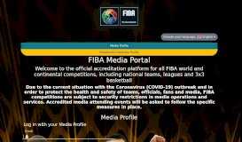 
							         FIBA Media Portal								  
							    