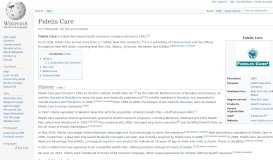 
							         Fidelis Care - Wikipedia								  
							    