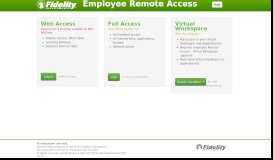 
							         Fidelity Employee Remote Access								  
							    