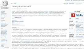 
							         Fidelity International - Wikipedia								  
							    