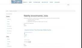
							         fidelity investments Job Listings | Career Search ... - Military.com								  
							    