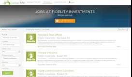 
							         Fidelity Investments Jobs | CareerArc								  
							    