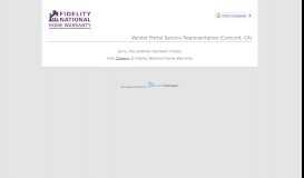 
							         Fidelity National Home Warranty- Vendor Portal Service ...								  
							    