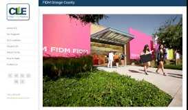 
							         FIDM Orange County - CLE | Choose Your Future								  
							    