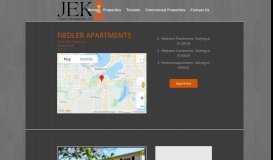 
							         Fiedler Apartments – JEK Properties								  
							    