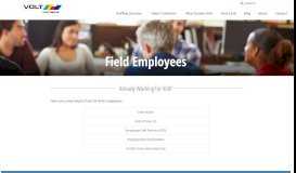 
							         Field Employees - Volt Workforce Solutions								  
							    