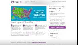
							         Fieldprint Fingerprinting, FBI Criminal Background Check - Home								  
							    