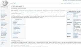 
							         FIFA Online 3 - Wikipedia								  
							    
