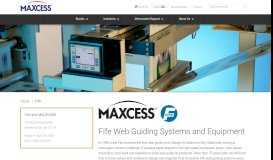 
							         Fife | Maxcess Americas								  
							    