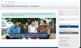 
							         Fiji National University | E-Learning Platform								  
							    
