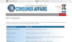 
							         File a Complaint · Basic Portal								  
							    