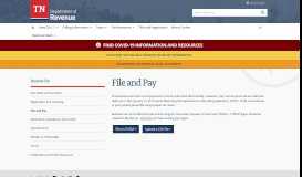 
							         File and Pay - TN.gov								  
							    