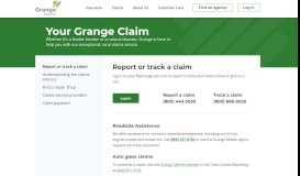 
							         File, Report & Track Your Insurance Claim | Grange Insurance								  
							    