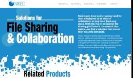 
							         File sharing & Collaboration - Nikec SolutionsNikec Solutions								  
							    