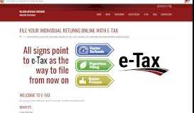 
							         File your individual returns online with e-Tax - IRD								  
							    