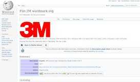 
							         File:3M wordmark.svg - Wikipedia								  
							    
