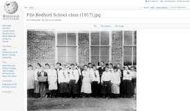 
							         File:Bedford School class (1917).jpg - Wikipedia								  
							    